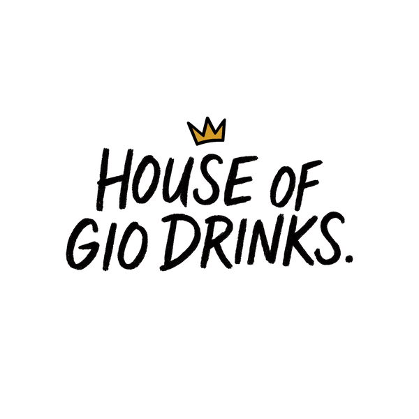 The House of Gio drinks.